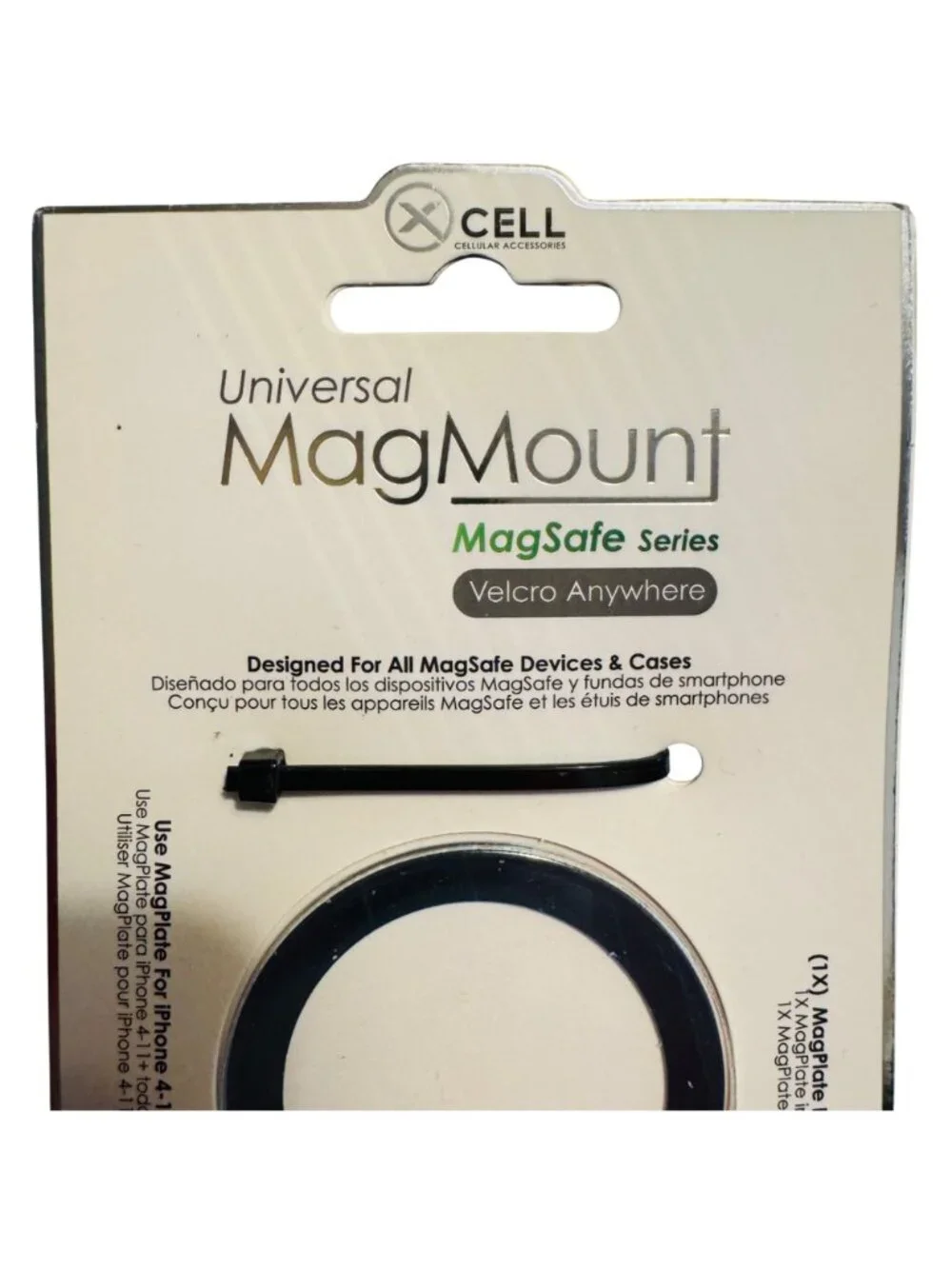 Xcell Universal MagMount DuraFlex Series Windshield Dash Magnetic Phone Mount